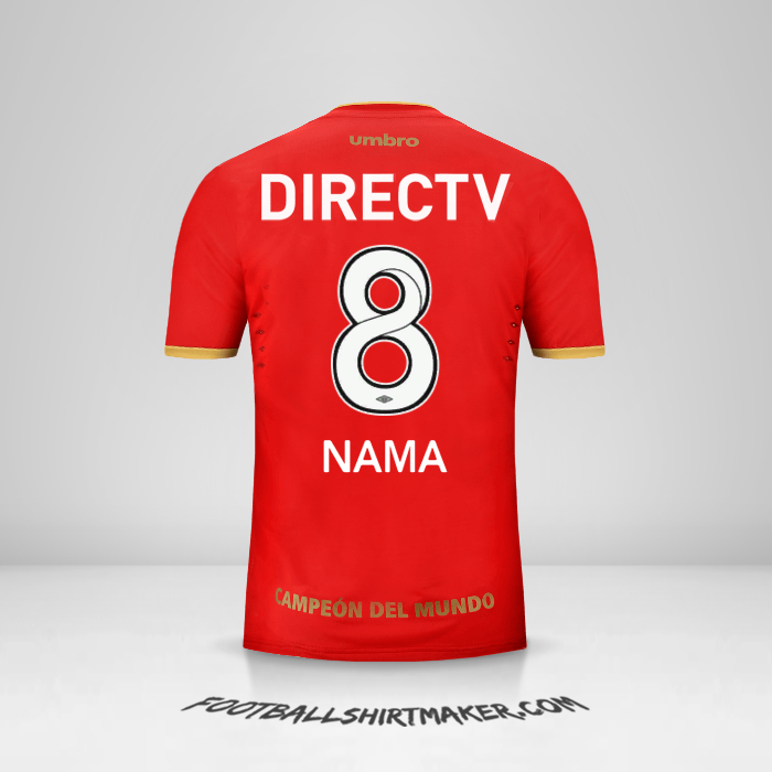 Jersey Estudiantes de la Plata 2016 Alternatif -  nama - 8