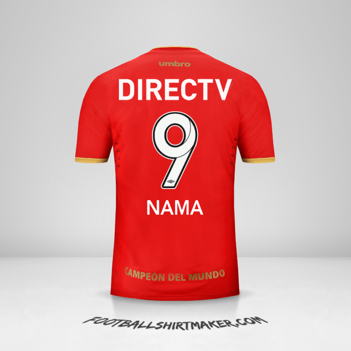 Jersey Estudiantes de la Plata 2016 Alternatif -  nama - 9