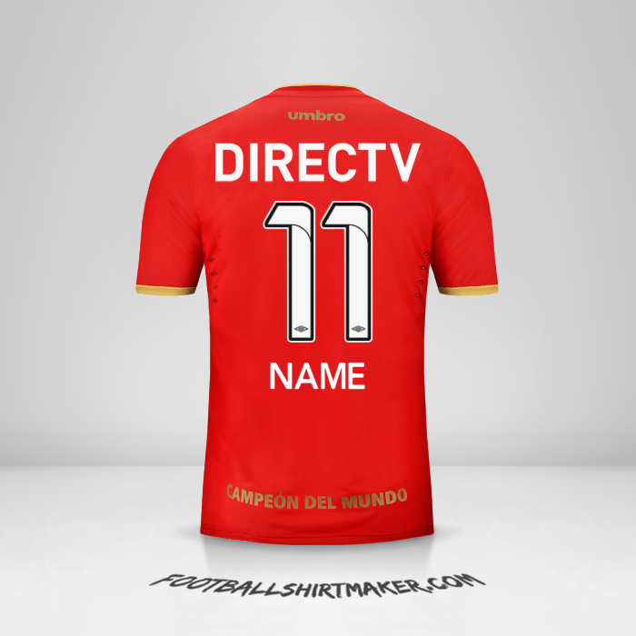 Trikot Estudiantes de la Plata 2016 Auswärts -  name - 11