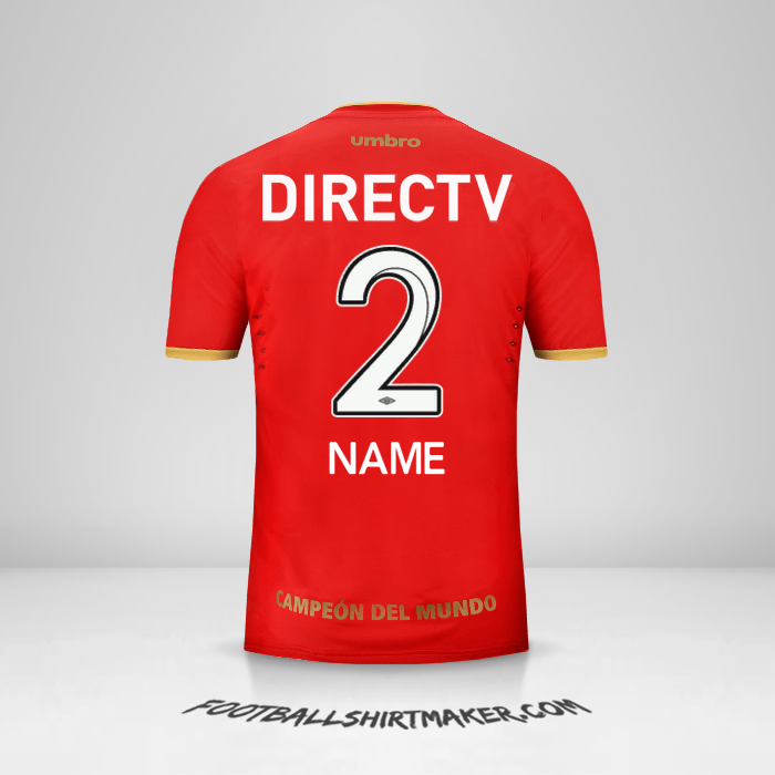 Shirt Estudiantes de la Plata 2016 Away -  name - 2