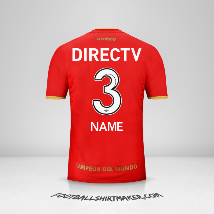 Shirt Estudiantes de la Plata 2016 Away -  name - 3