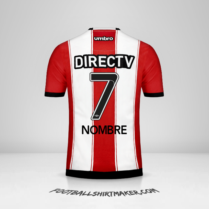 Camiseta Estudiantes de la Plata 2017 -  nombre - 7