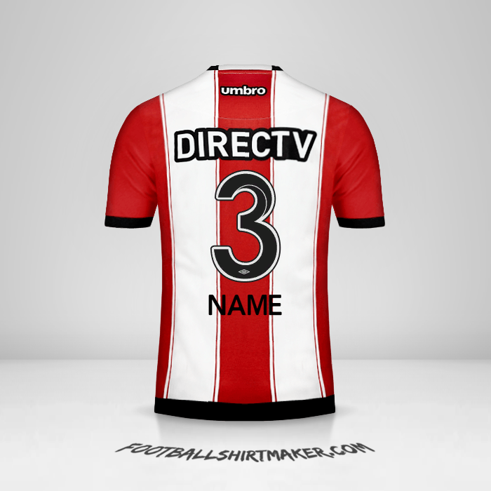 Trikot Estudiantes de la Plata 2017 -  name - 3