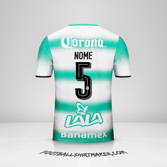Maglia Santos Laguna 2016/17 -  nome - 5