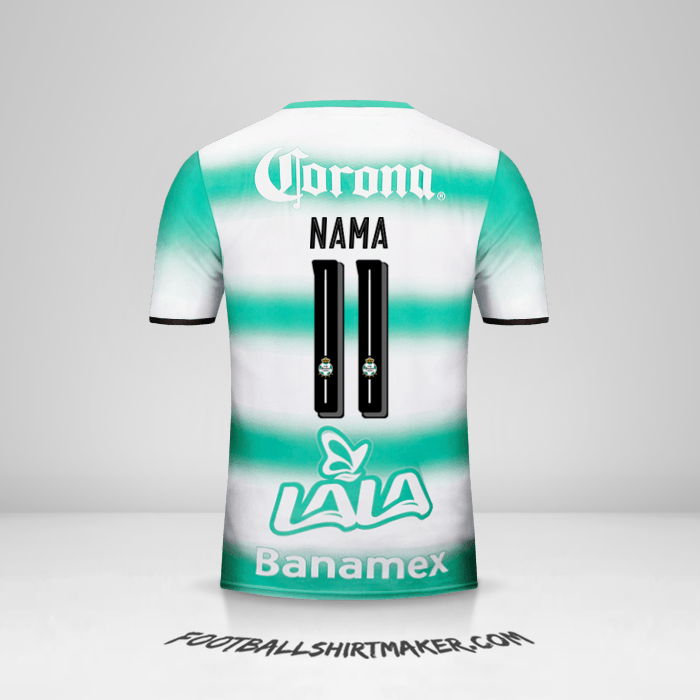 Jersey Santos Laguna 2016/17 -  nama - 11
