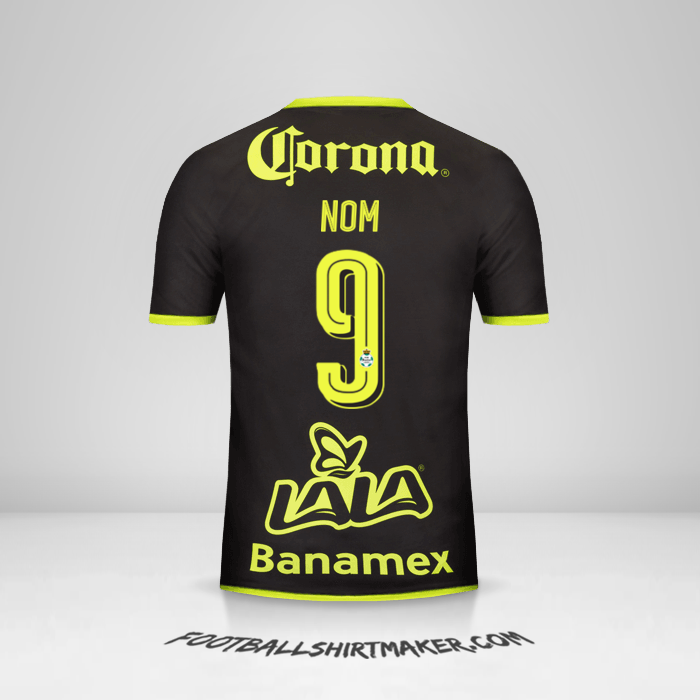 Maillot Santos Laguna 2016/17 Extérieur -  nom - 9
