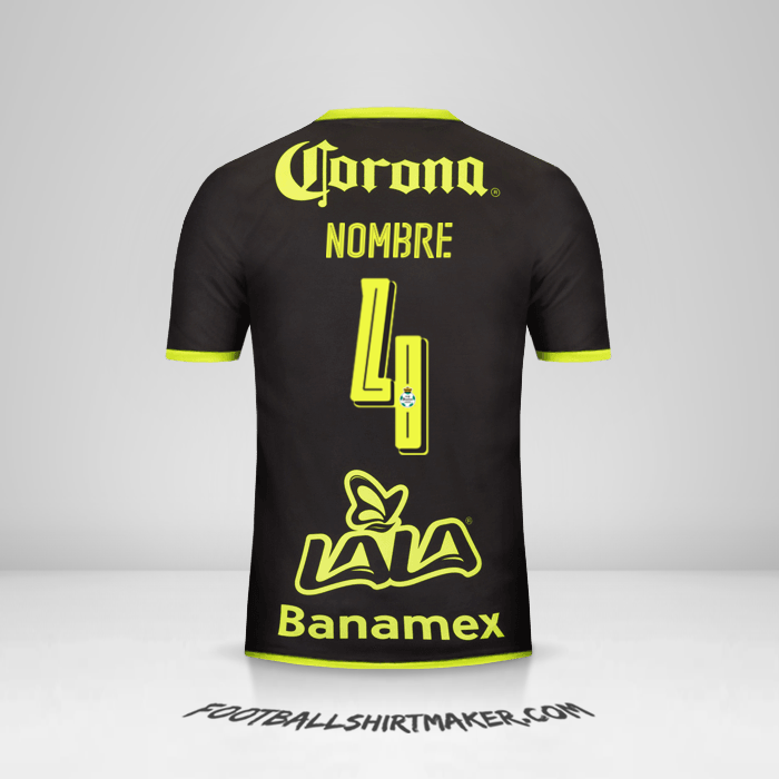 Jersey Santos Laguna 2016/17 Visita -  nombre - 4