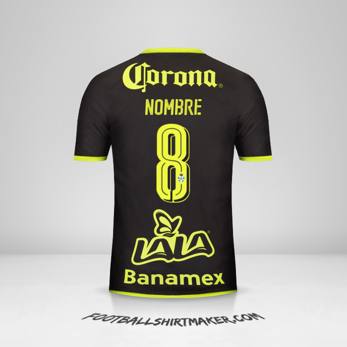 Jersey Santos Laguna 2016/17 Visita -  nombre - 8