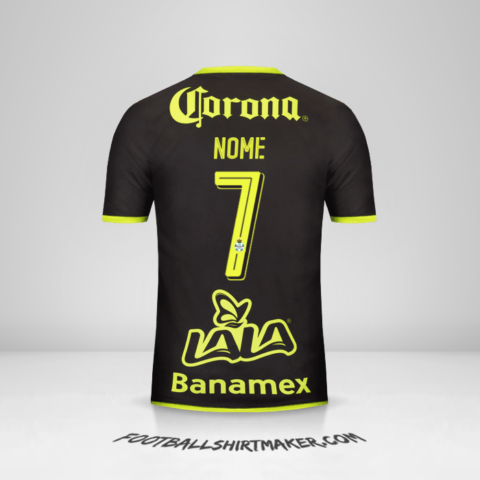Camisa Santos Laguna 2016/17 Alternativa -  nome - 7