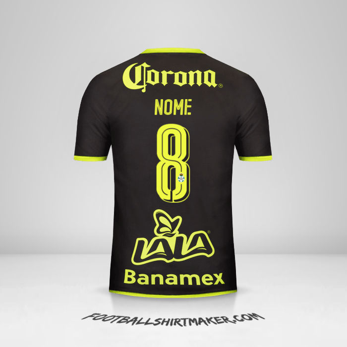 Maglia Santos Laguna 2016/17 Seconda -  nome - 8