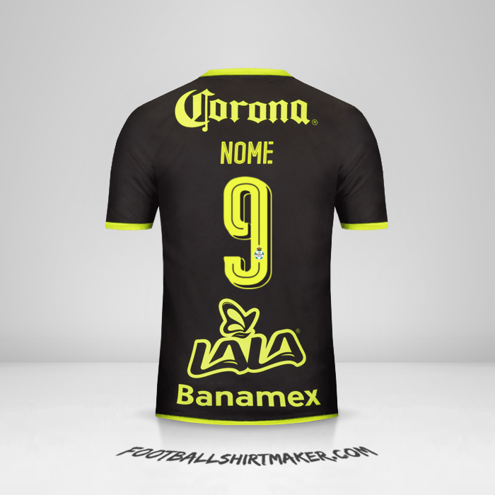 Maglia Santos Laguna 2016/17 Seconda -  nome - 9