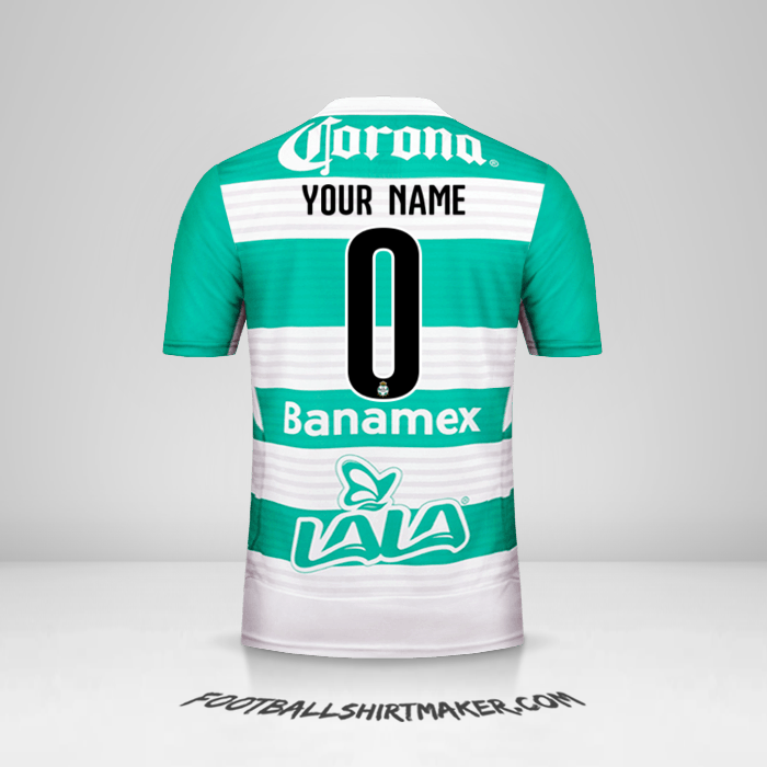 Jersey Santos Laguna 2015/16 -  your name - 0