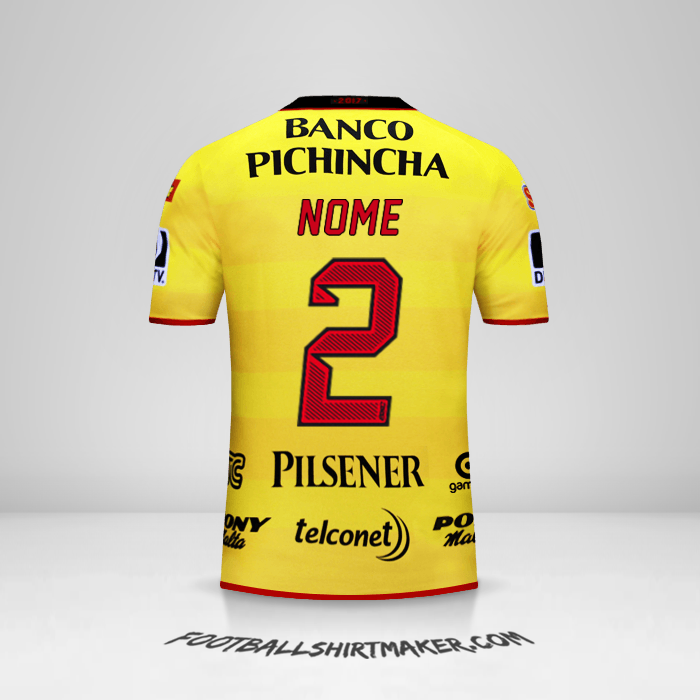 Maglia Barcelona SC 2017 -  nome - 2