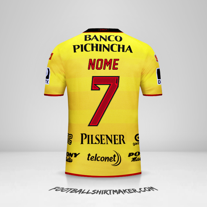 Maglia Barcelona SC 2017 -  nome - 7