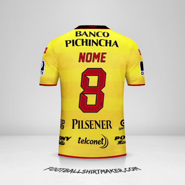 Maglia Barcelona SC 2017 -  nome - 8