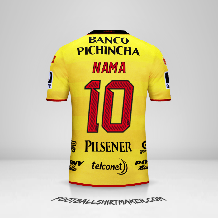 Jersey Barcelona SC 2017 -  nama - 10
