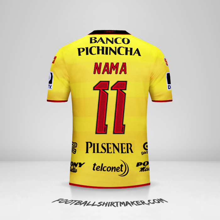 Jersey Barcelona SC 2017 -  nama - 11