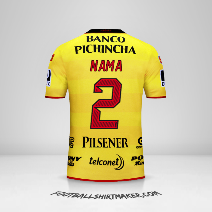 Jersey Barcelona SC 2017 -  nama - 2