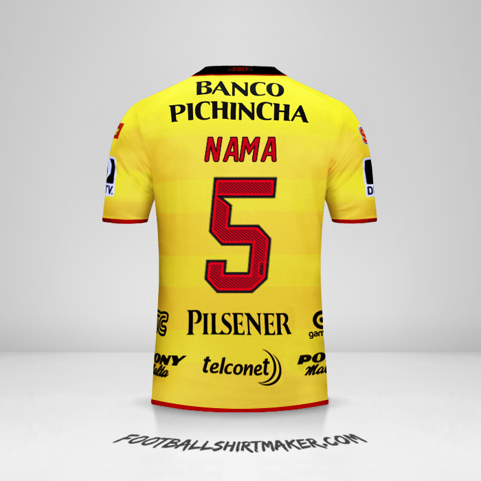 Jersey Barcelona SC 2017 -  nama - 5