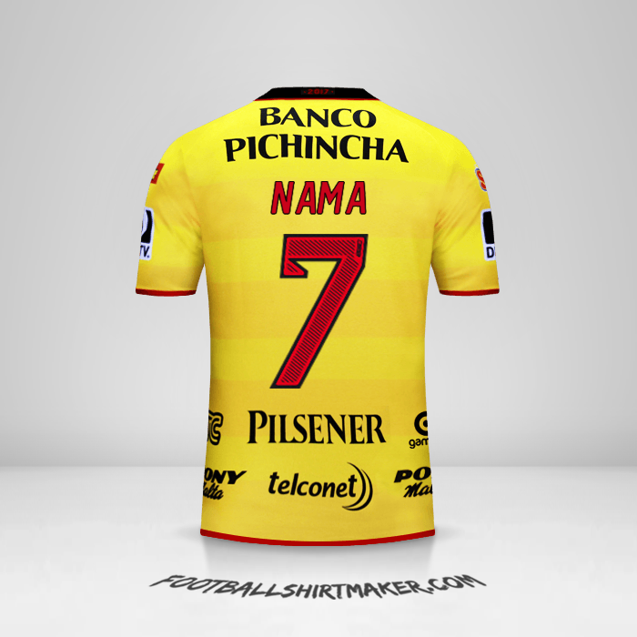 Jersey Barcelona SC 2017 -  nama - 7