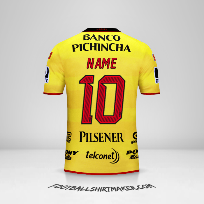 Trikot Barcelona SC 2017 -  name - 10