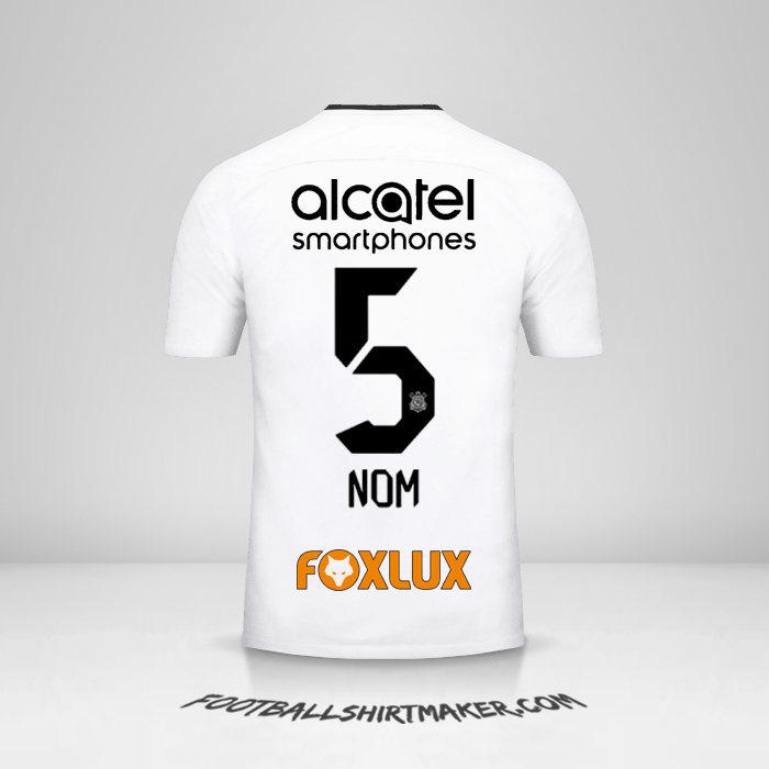 Maillot Corinthians 2017/18 -  nom - 5