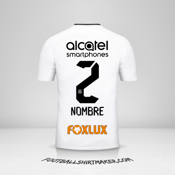 Jersey Corinthians 2017/18 -  nombre - 2