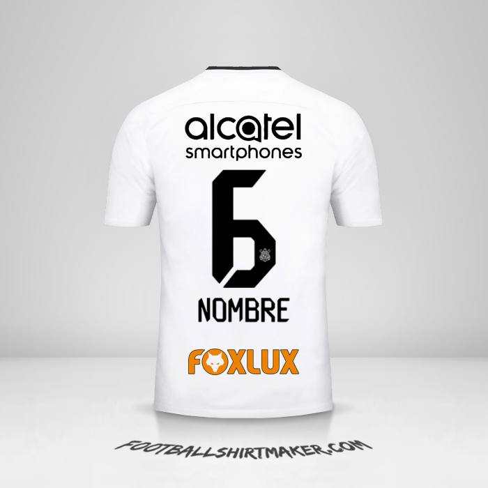 Camiseta Corinthians 2017/18 -  nombre - 6