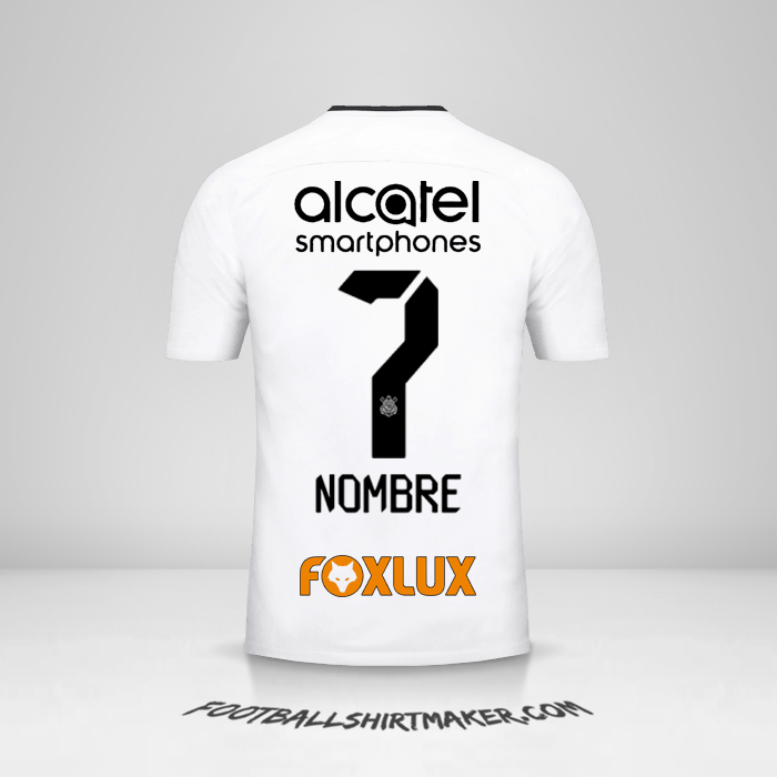 Jersey Corinthians 2017/18 -  nombre - 7