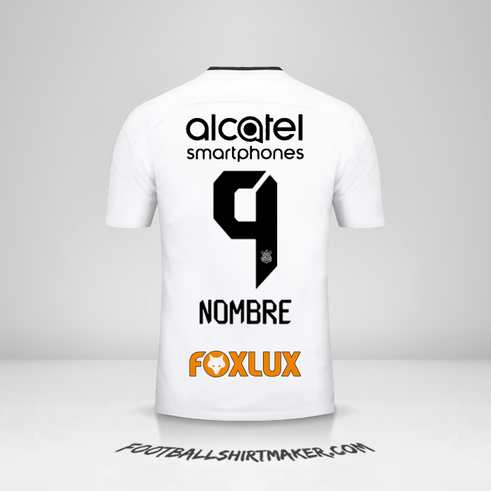 Camiseta Corinthians 2017/18 -  nombre - 9