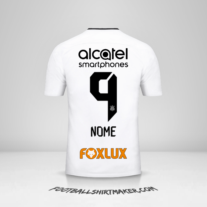 Camisola Corinthians 2017/18 -  nome - 9
