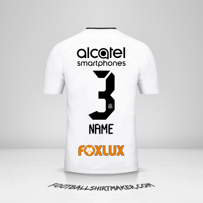 Trikot Corinthians 2017/18 -  name - 3