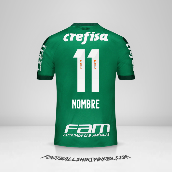 Jersey Palmeiras 2017 -  nombre - 11