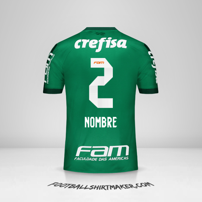 Jersey Palmeiras 2017 -  nombre - 2