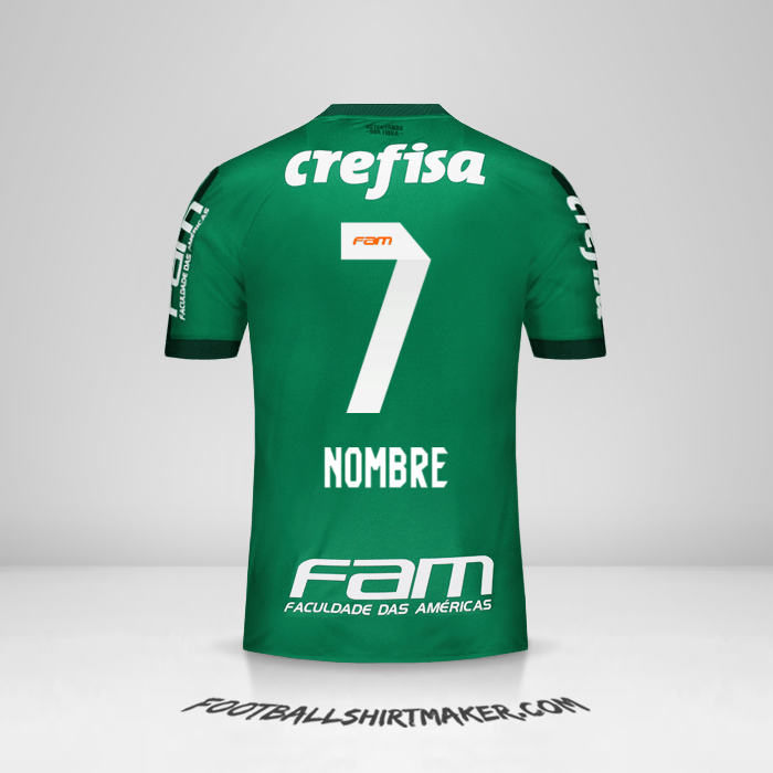 Jersey Palmeiras 2017 -  nombre - 7
