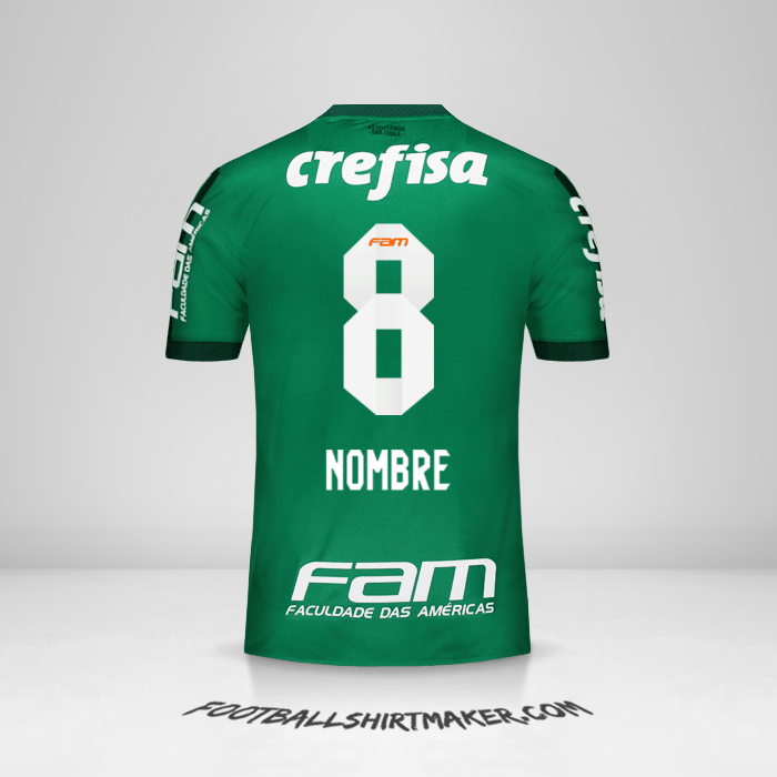 Jersey Palmeiras 2017 -  nombre - 8