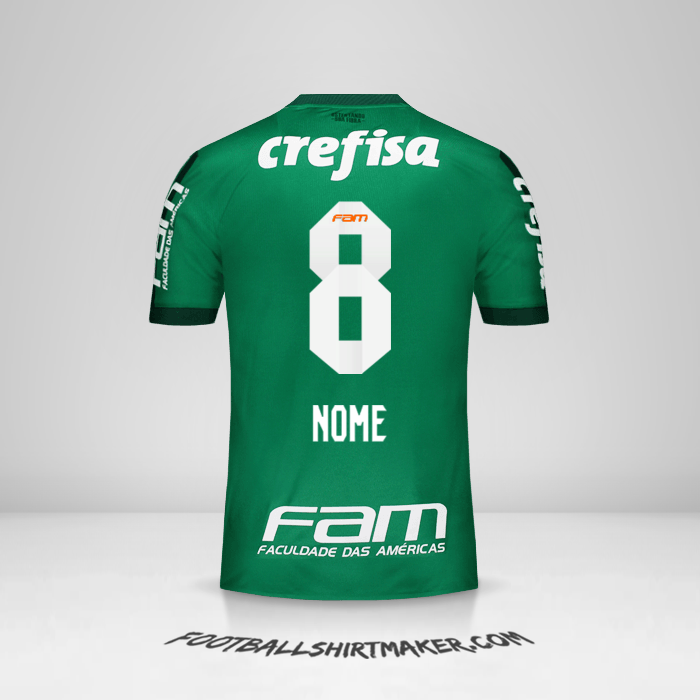 Camisa Palmeiras 2017 -  nome - 8