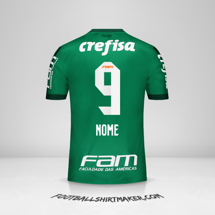 Camisa Palmeiras 2017 -  nome - 9
