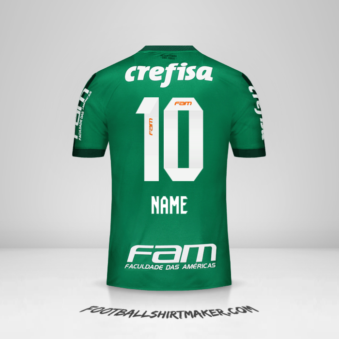 Trikot Palmeiras 2017 -  name - 10
