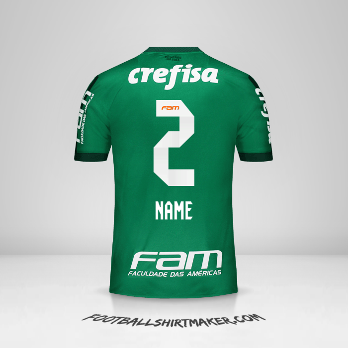 Shirt Palmeiras 2017 -  name - 2