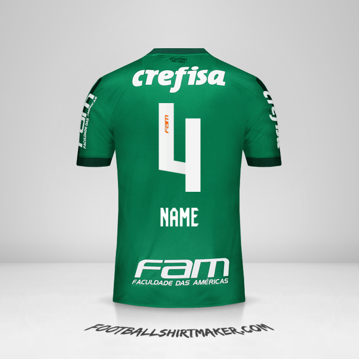 Shirt Palmeiras 2017 -  name - 4