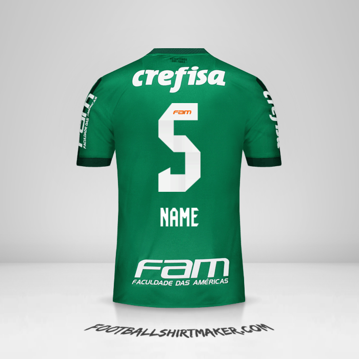 Shirt Palmeiras 2017 -  name - 5