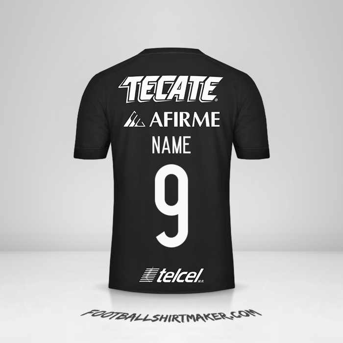 Shirt Tigres UANL 2017 Third -  name - 9