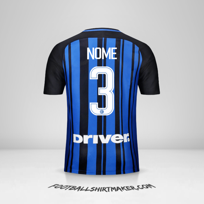 Maglia Inter 2017/18 -  nome - 3