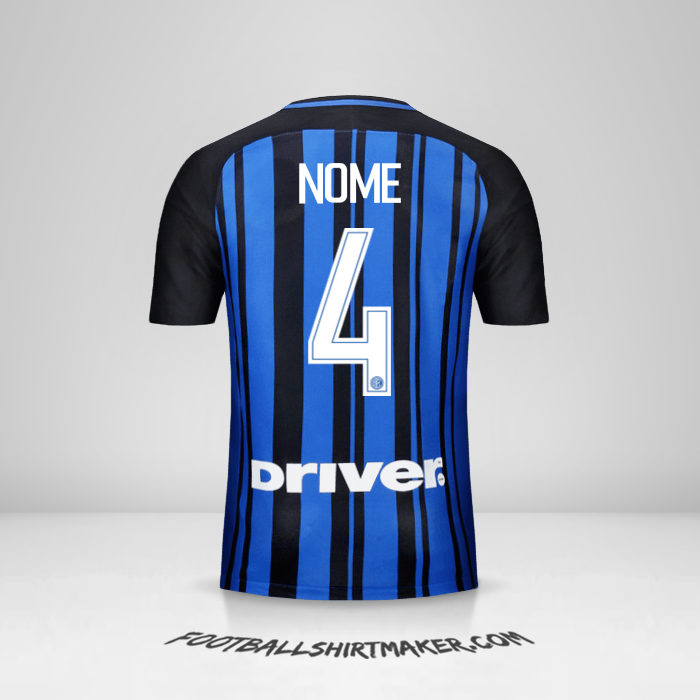 Maglia Inter 2017/18 -  nome - 4