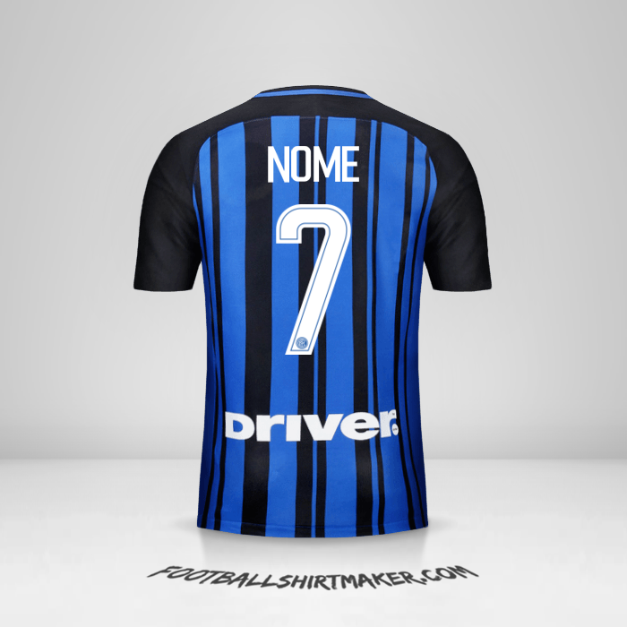 Maglia Inter 2017/18 -  nome - 7
