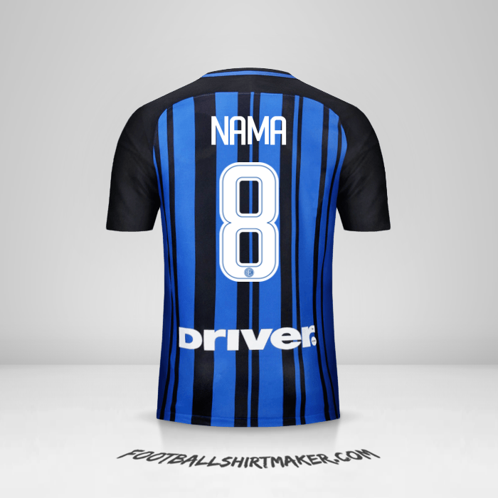 Jersey Inter 2017/18 -  nama - 8