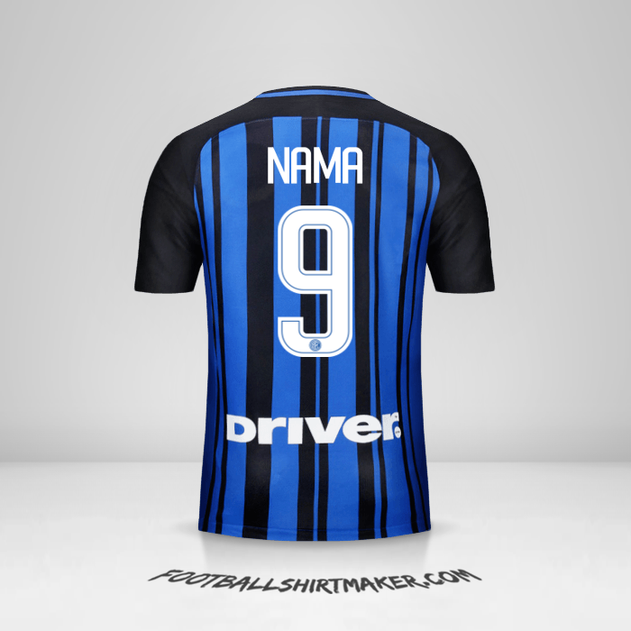Jersey Inter 2017/18 -  nama - 9