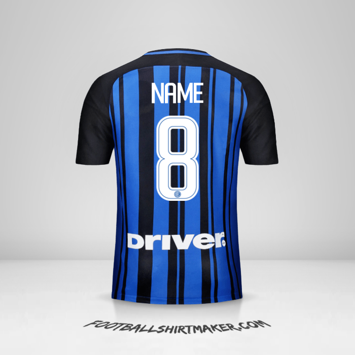 Shirt Inter 2017/18 -  name - 8