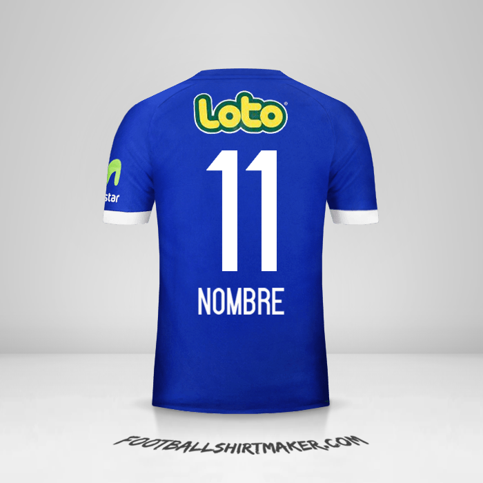 Jersey Universidad de Chile 2017 -  nombre - 11